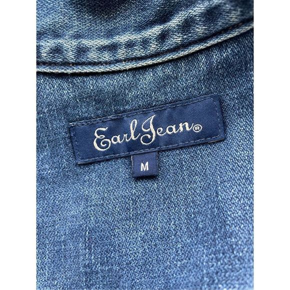 Earl Jean Jacket with Custom One if a Kind Painted Sunset on the back - Picture 6 of 6